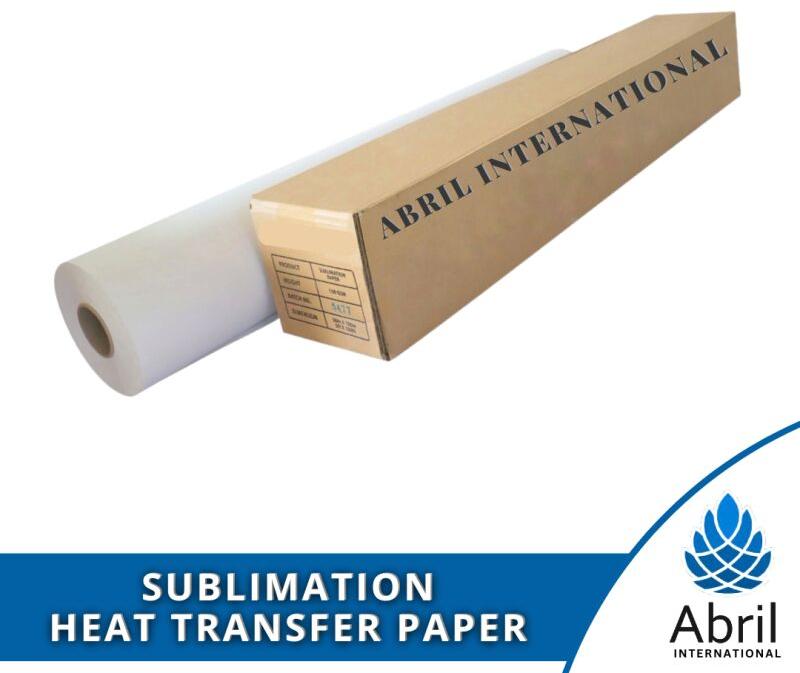 SUBLIMATION HEAT TRANSFER PAPER ROLL, Brightness:OFF WHITE SHADE