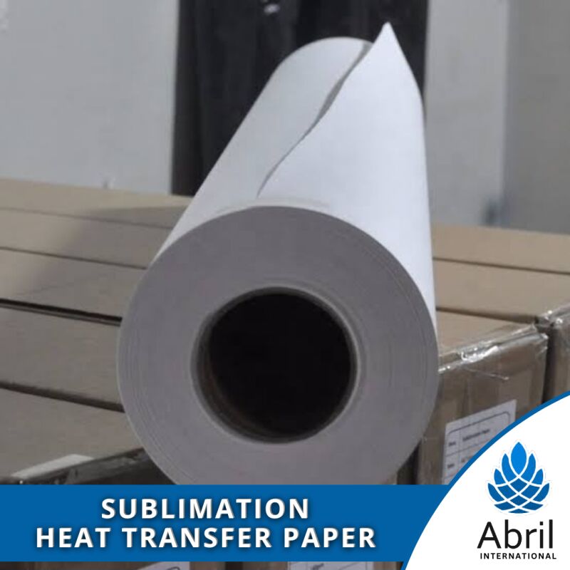 SUBLIMATION  HEAT TRANSFER PAPER   ROLL FOR  DIGITAL PRINTING