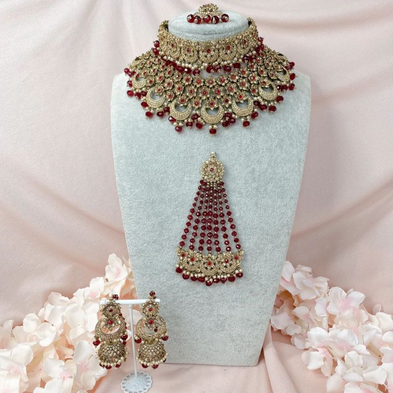 Reverse AD Jewellery Set, Occasion : Wedding