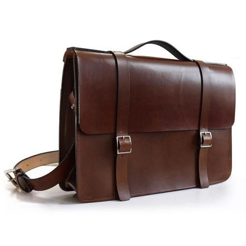 Customized Unisex Leather Laptop Bag