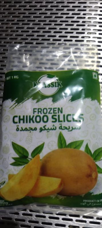 Frozen Chiku Slices 1 Kg