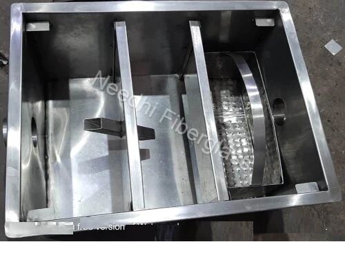 FRP Stainless Steel Grease Trap, Capacity : 10L/20L