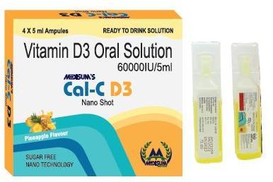 Cal-C-D3 Nano Shots Syrup Vit d3 shots