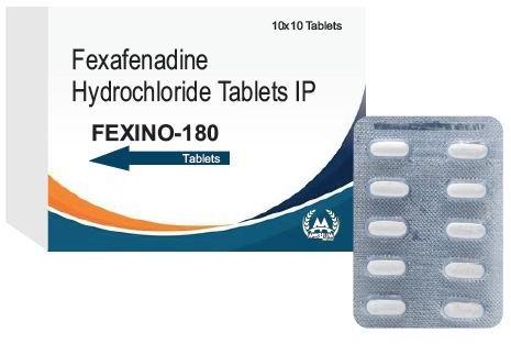 Fexino 180mg Tablets, Type Of Medicines : Allopathic
