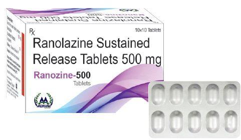 Ranozine 500mg Tablets, Packaging Type : Blister