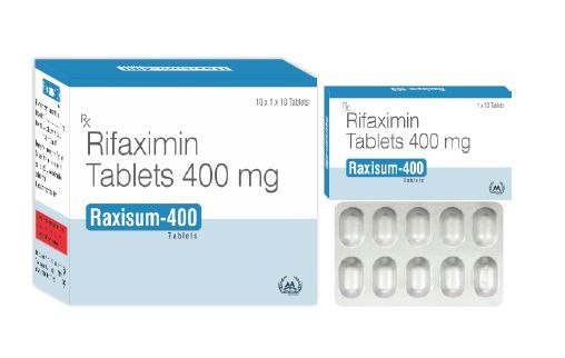 Raxisum 400mg Tablets, Packaging Type : Blister