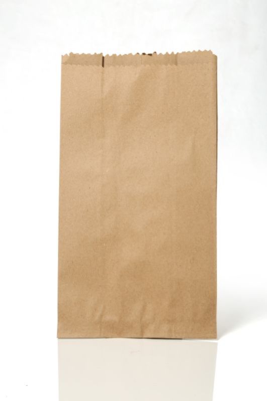 7.5x13 Inch Brown Kraft Paper Pouch