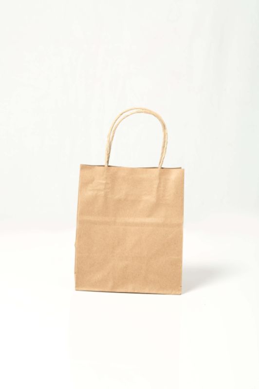 7x6x4 Inch Kraft Paper Bag, Technics : Machine Made