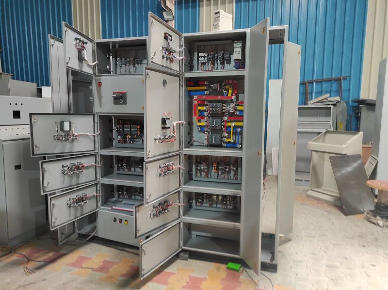 Mild Steel Industrial Control Panel, Size : Multisizes