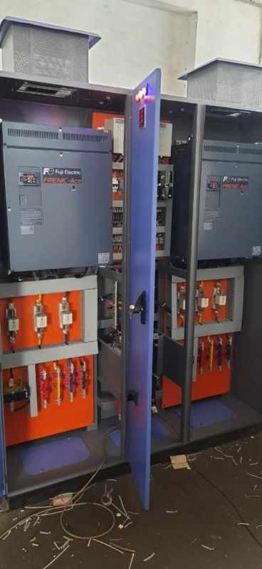 Electric 3-6kw Single Phase Mild Steel Vfd Panel, for Industrial Use, Voltage : 220V, 380V, 440V