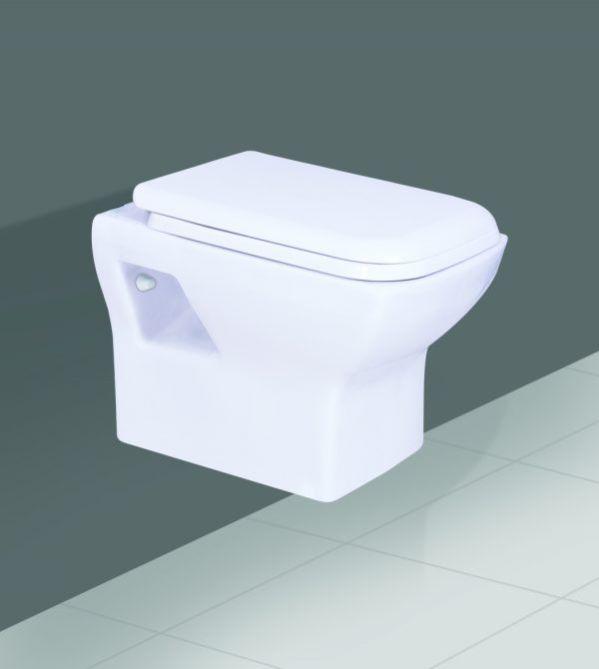 Wall Hung European Water Closet, Color : White