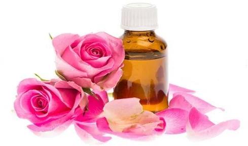 Fresh Kashmiri Rose Aroma Oil, for Cosmetics, Decoration, Gifting, Packaging Type : Bottle