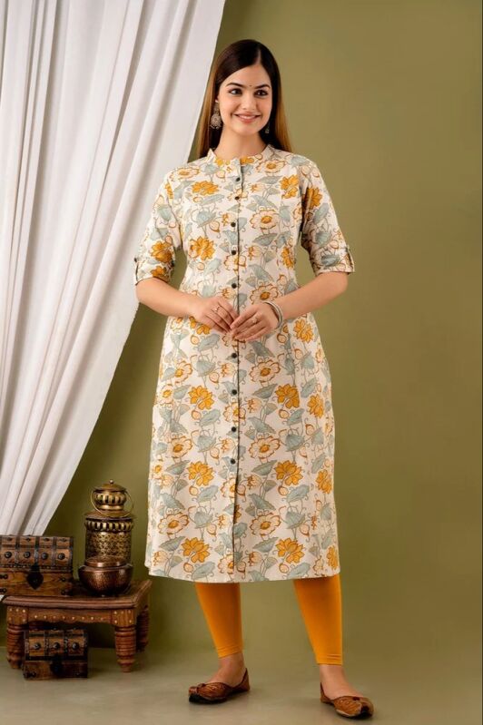 Cotton Digital Printed Kurti