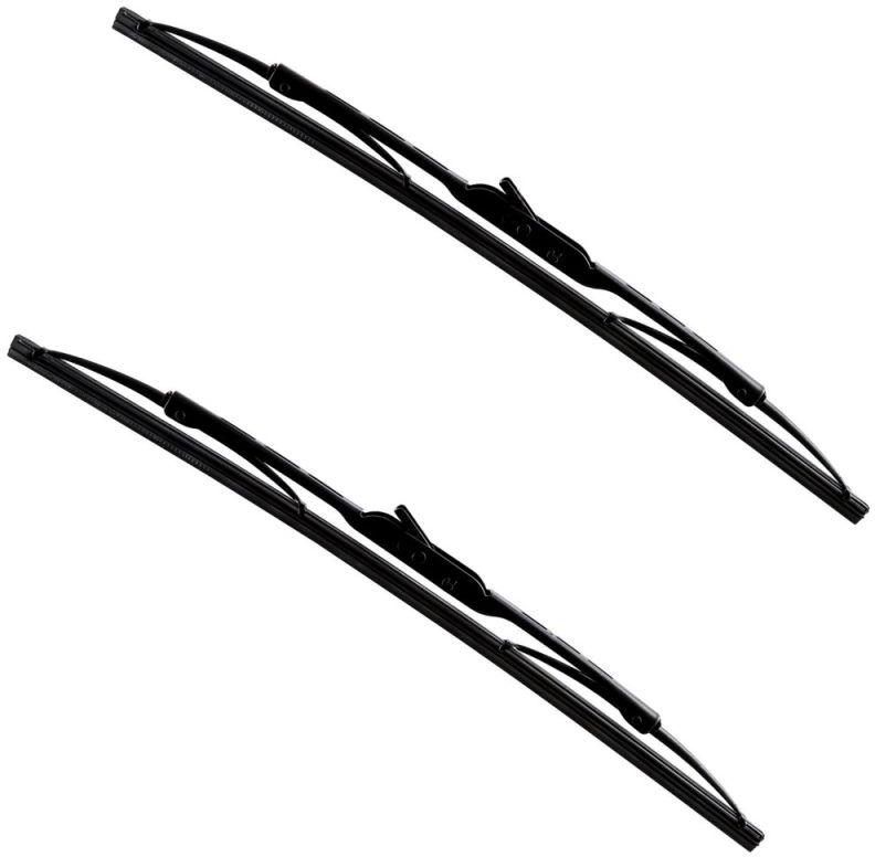 Black Stainless Steel Car Wiper Blade, Width : All