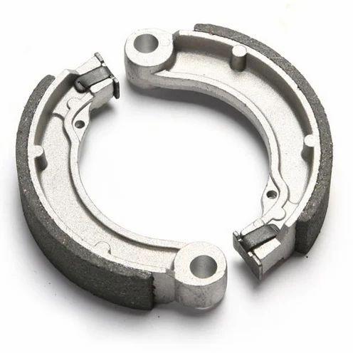 Mild Steel Two Wheeler Brake Shoe, Feature : Corrosion Proof, Durable, High Strength, Optimum Quality