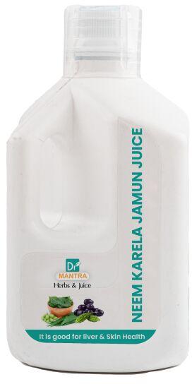 Neem Karela Jamun Juice, Packaging Type : Plastic Bottle