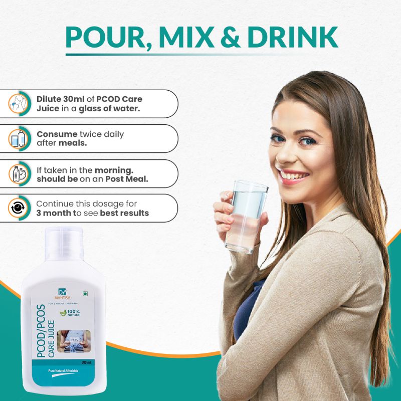 Natural PCOD Care Juice, Form : Liquid