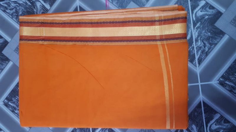 BadriKaushal ethenics Colored pure cotton dhoti