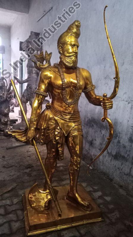 Brass Parshuram Statue