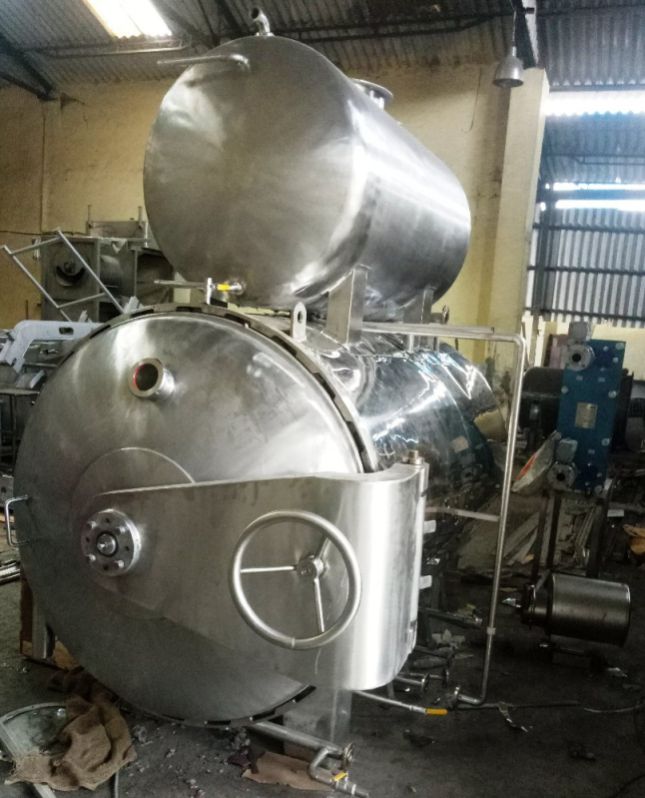 CR 400-500kg Stainless Steel Electric CANNING RETORT, Automatic Grade : Automatic