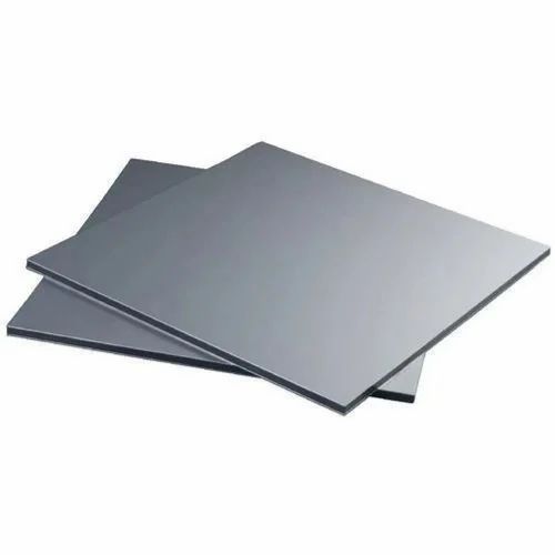 Grey Aluminum Composite Panel Sheets, Pattern : Plain