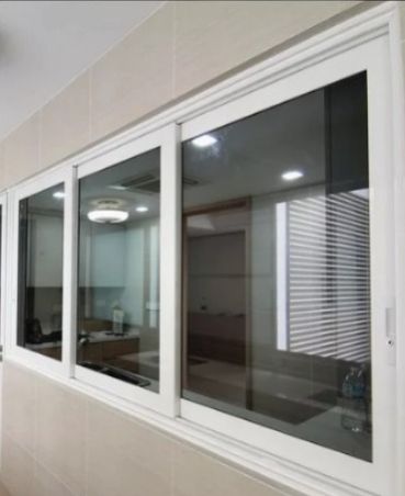 White Heavy Duty Aluminium Sliding Window, Size : 4 x 5