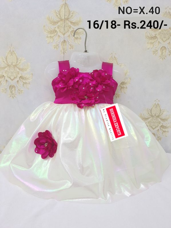 Exclusive Fancy Frock Upto 12 Years, Feature : Anti Shrinkage, Attractive Pattern, Comfortable