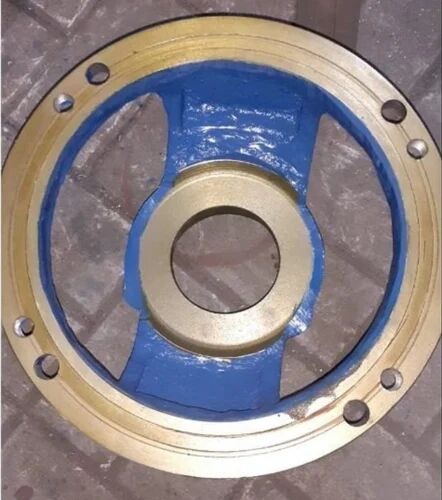 Golden Blue Round Color Coated Cast Iron Bearing Housing, for Automotive industry., Outer Diameter : 240mm