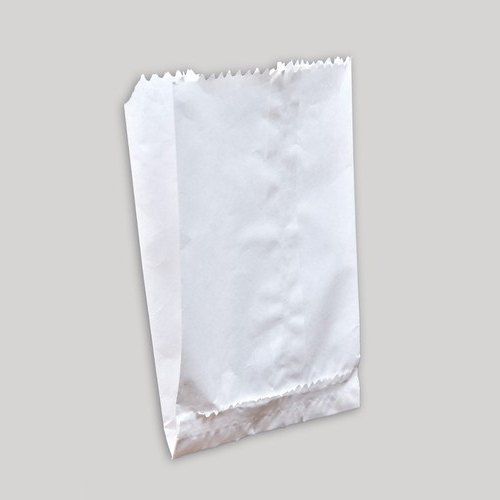 6 X 9 Inch White Kraft Paper Bag