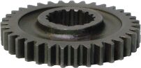 Round Polished Steel OT-481 Crank Gear, for Automobiles, Color : Metallic
