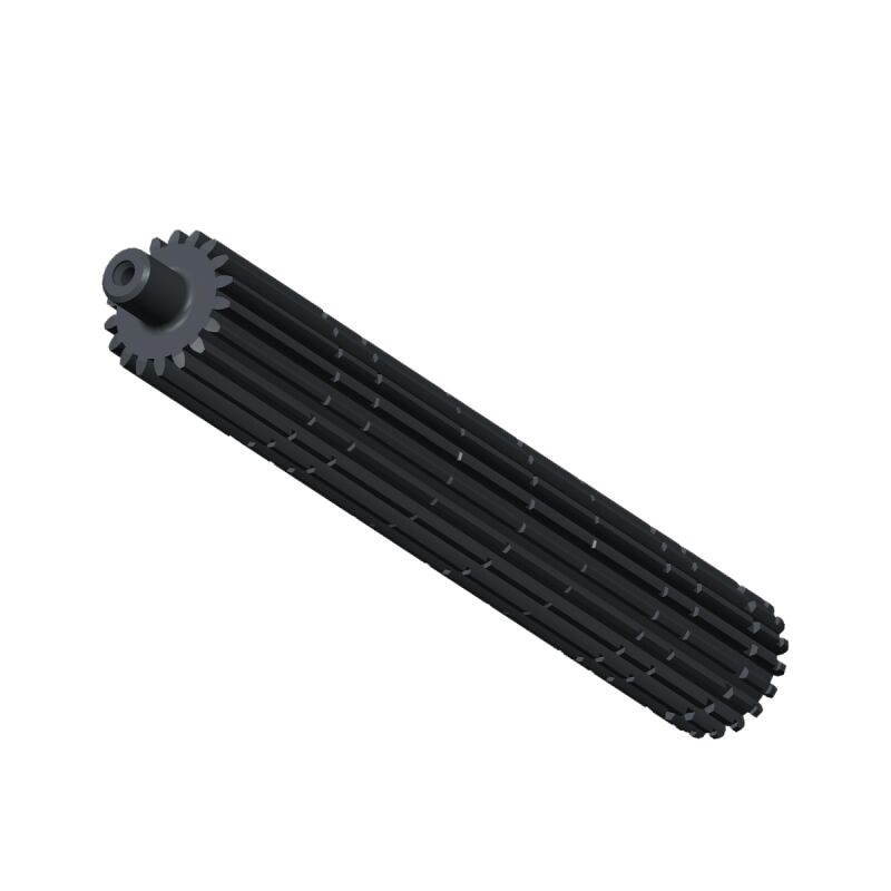 Oxytech Gears Round Cast Iron OT-503E Main Shaft, for Industrial Use, Color : Black, Grey
