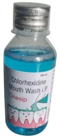 Chlorhexidine Mouthwash Liquid, For Clinical, Hospital, Packaging Type : Plastic Bottles