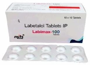 Labimax Labetalol 100mg Tablet, Packaging Type : Strips