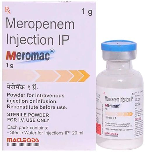 Meropenem 1gm Injection, Grade : Pharmaceutical Grade