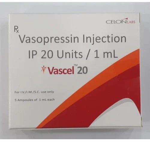Vasopressin Injection 20 IU, for Clinic, Hospitals