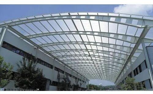 Modular Poly Carbonate Roofing Shade, for Shop