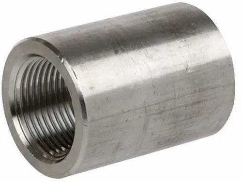 Round Carbon Steel Threaded Half Coupling, Size : 0.5-4 Inch