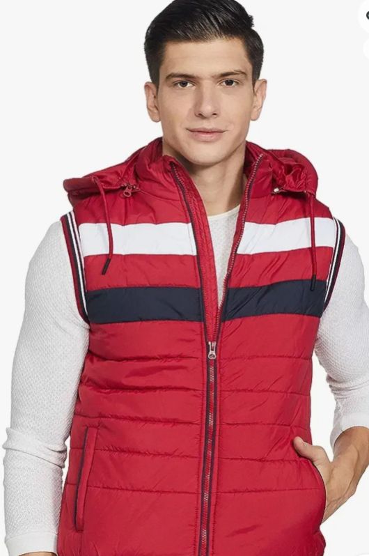 Mens Sleeveless Polyester Jacket