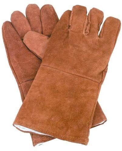 Leather Welding Gloves, Feature : Heat Resistant