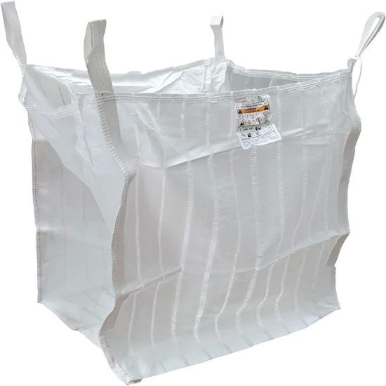 White Log FIBC Bag, for Packaging, Storage Capacity : 30kg