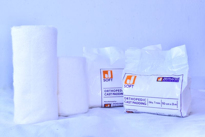 White Cotton orthopedic cast padding, Feature : Eco Friendly, Soft