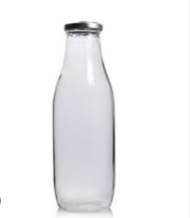 Glass milk bottles, Size : 300-400 Ml