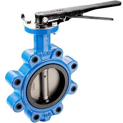 Carbon Steeel Resilient Seated Butterfly Valve, for Pipe Fitting ...