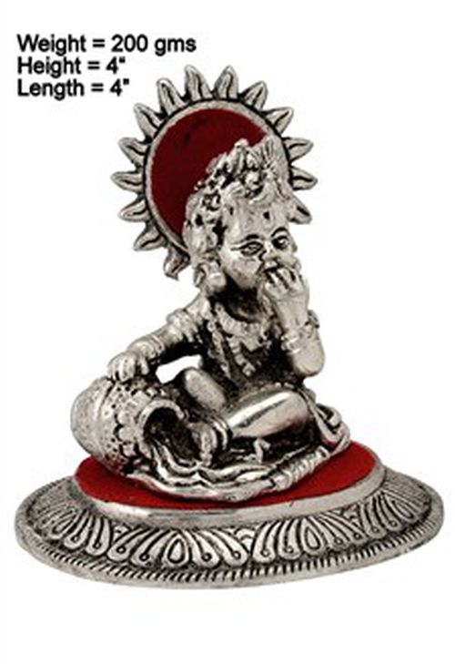 Polished Bal Krishna Statue, for Interior Decor, Home, Gifting, Garden, Religious Purpose, Packaging Type : Plastic Packet
