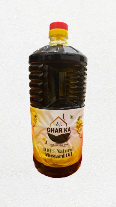 Ghar Ka 2Ltr Mustard Oil, for Cooking