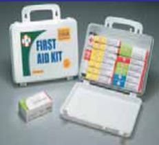 16 Unitized Plastic Box First Aid Kit