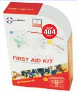 404 Piece Essential First Aid Kit