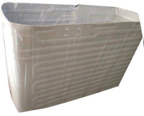 White Rectangular Plastic Refrigerator Freezer Box, Pattern : Plain