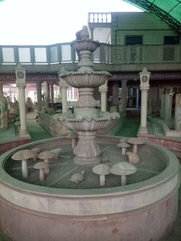 Polished sand stone fountain, for Water
