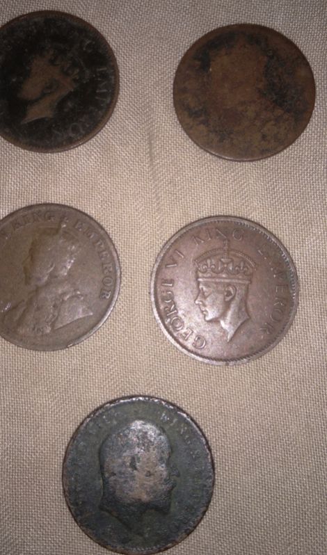 Antique old coins, Size : 10-15cm, 25-30cm, 30-35cm